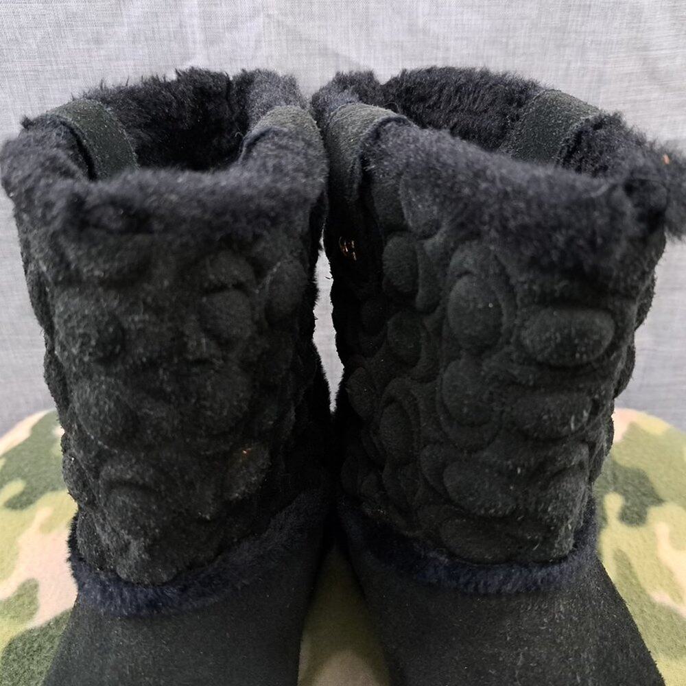 %Coach, ivy boot, Black, Size 8B Women / D13 - Picture 4 of 12